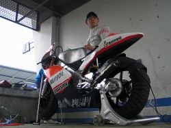 GP3クラス矢作雄馬選手のレーシングサポート
