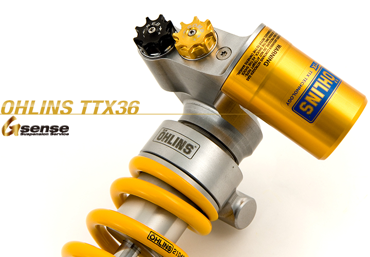 OHLINS TTX36 リアショック